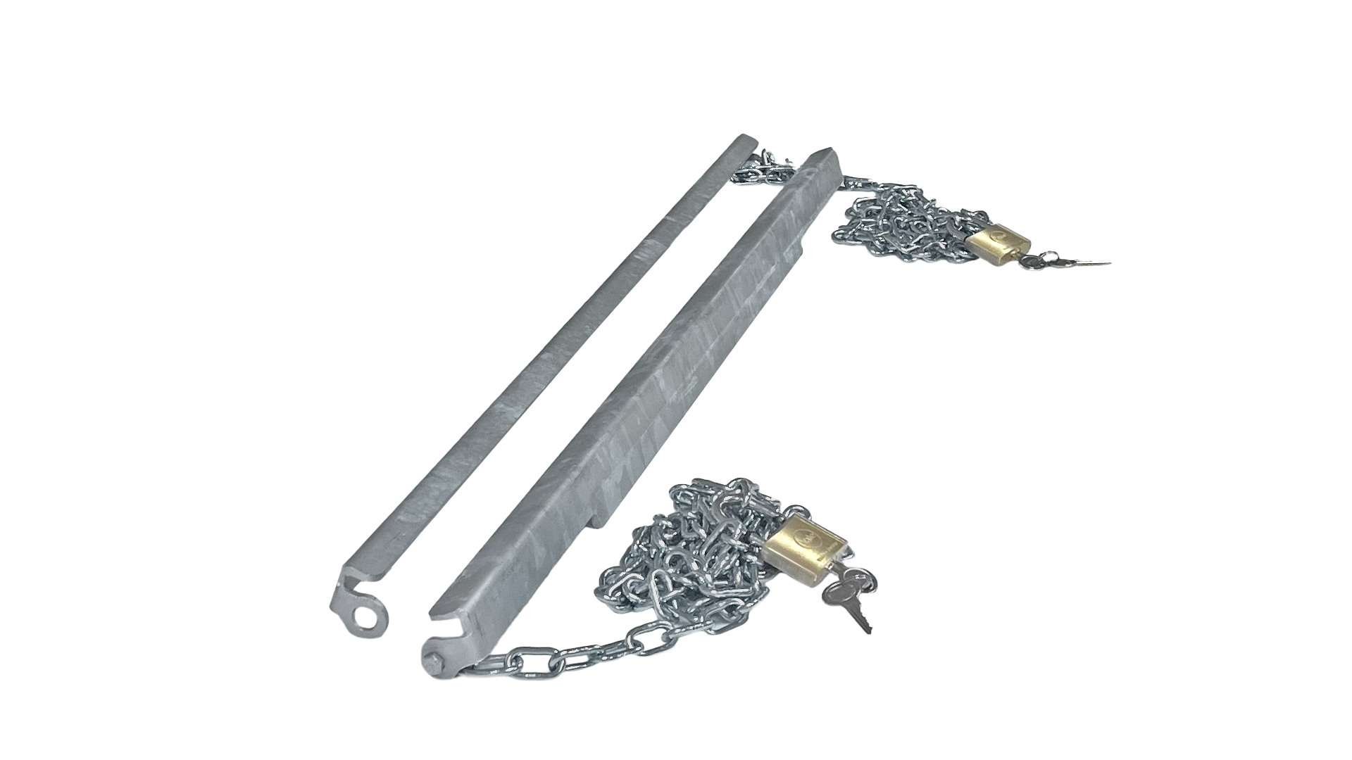 Optional locking chain for transport containers for beer tent sets